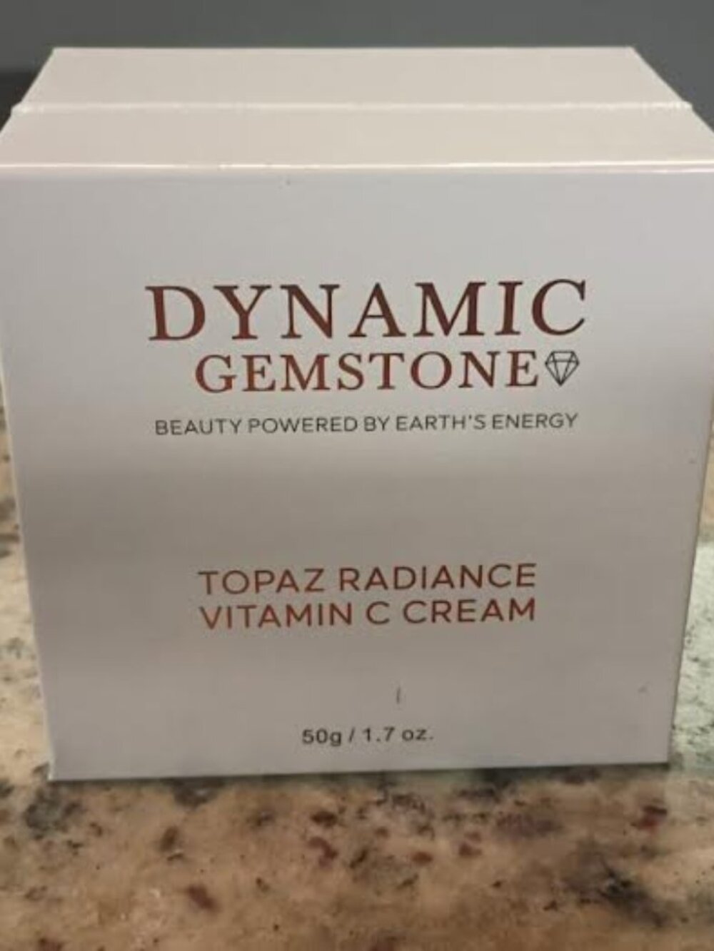DYNAMIC GEMSTONE TOPAZ RADIANCE VITAMIN C CREAM- 1.7 oz / 50 g -BRAND NEW-SEALED